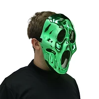 Green Loud Ghost Mask for Adults, Plastic, Unisex, Halloween Costume Accessory for Adults, by Way to Celebrate