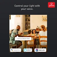 Wi-Fi Smart 42W 4-Foot Linkable LED Shop Light, No Hub Required, Voice Activated, On/Off Pull Chain, 2000K - 5000K, 4000 Lumens, 50 000 Hours