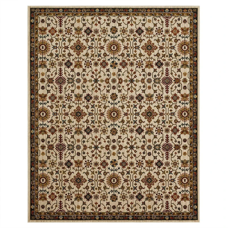 Mohawk Home Monaveen Cream Woven Polyester Area Rug