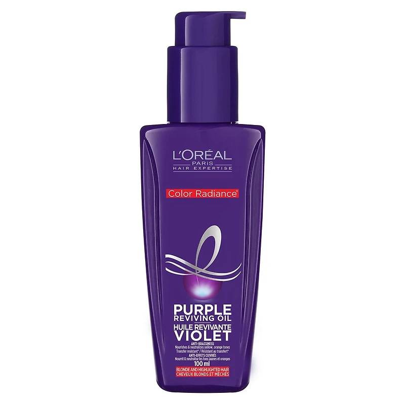 L'Oreal Paris Hair Expertise Color Radiance Purple Reviving Oil 100ml