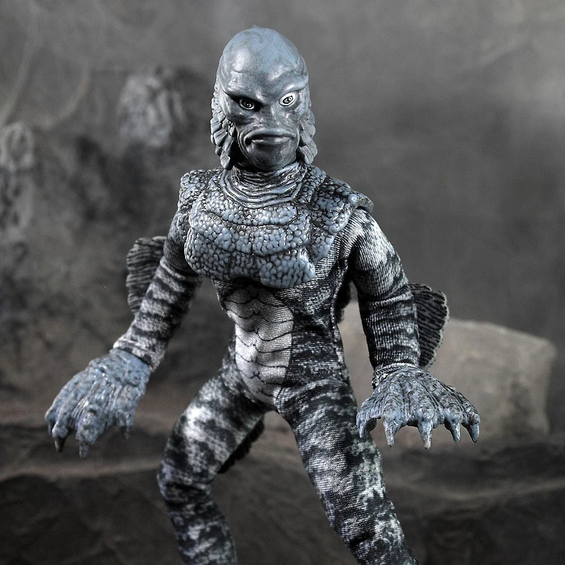 Creature From The Black Lagoon - Universal Monsters Greyscale 8”Action Figure