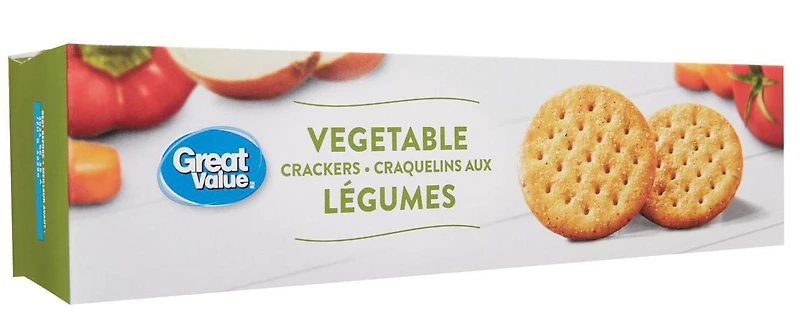 Craquelins aux légumes Great Value