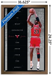 Michael Jordan - Heart Wall Poster, 22.375" x 34"