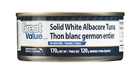 Thon blanc entier Great Value