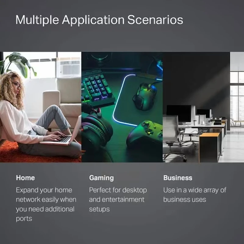 TP-LINK TL-SG105 5-Port 10/100/1000Mbps Desktop Gigabit Steel Cased Switch - 5 Ports - Gigabit Ethernet TL-SG105 5-Port