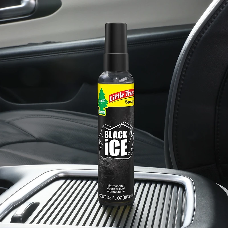 LITTLE TREES air freshener Spray Black Ice 3.5 FL OZ
