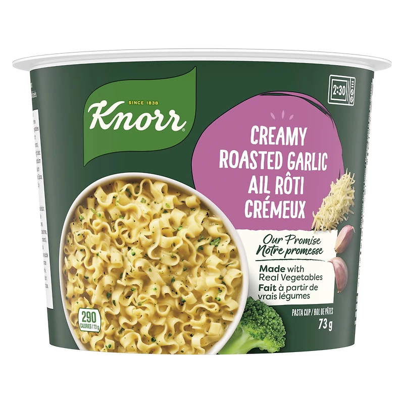 Knorr KNR Roasted Garlic Pasta CP 8p Bases/Bouillons Roasted Garlic Pasta Cup 73 GR, TBD