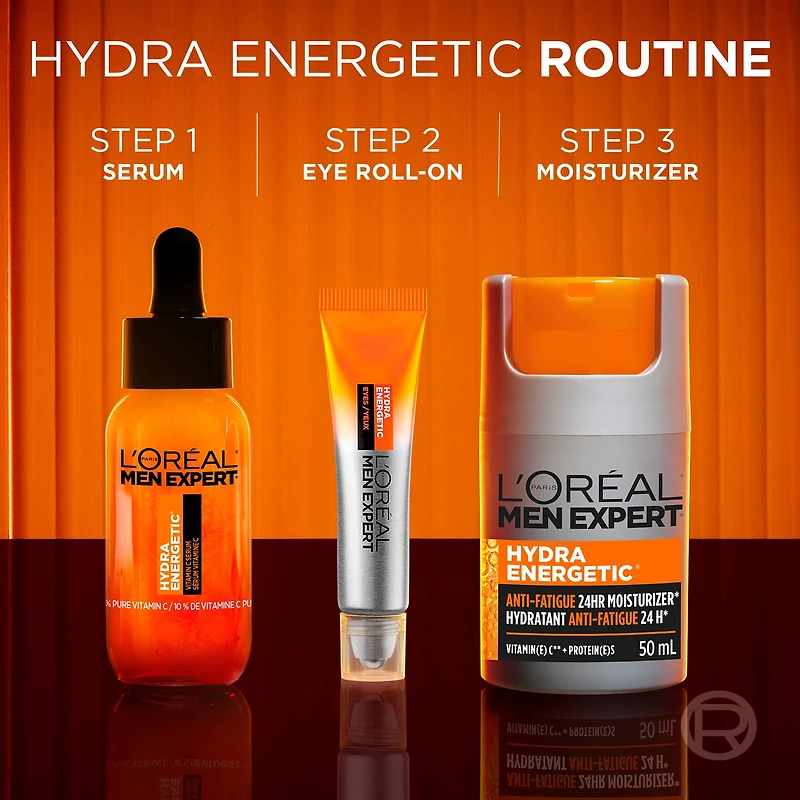 L'Oréal Paris Men Expert Hydra Energetic sérum à la vitamine C pour hommes
