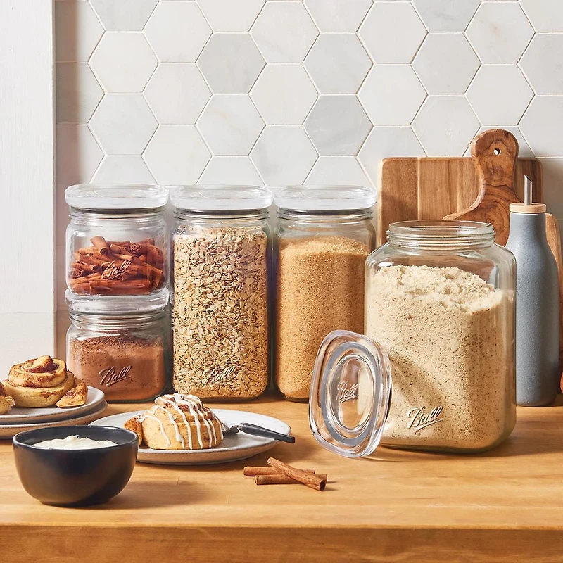 Ball Stack & Store Gallon Glass Storage Jar