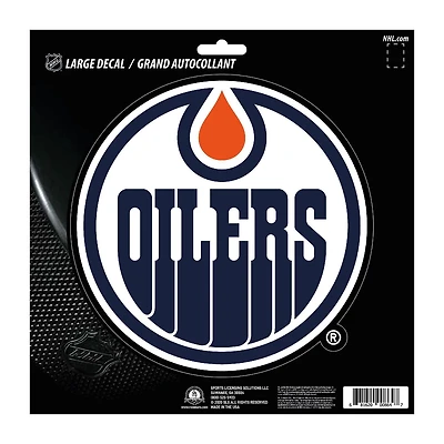 NHL - Edmonton Oilers Large Decal 8” x 8”