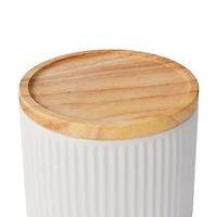 Petite boîte nervurée blanche Anko Petite boîte