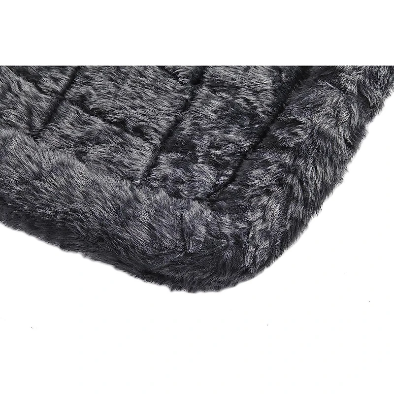 Midwest Home For Pets – Lit pour chien/chat gris avec soutien confortable
