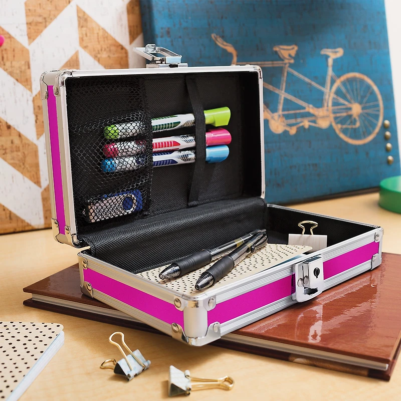 Vaultz Locking Pencil Box - Dreaming Kittens