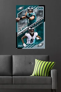 NFL Philadelphia Eagles - Jalen Hurts & DeVonta Smith 21 Wall Poster, 22.375" x 34"