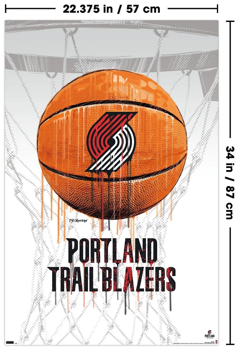 NBA Portland Trail Blazers - Drip Basketball 21