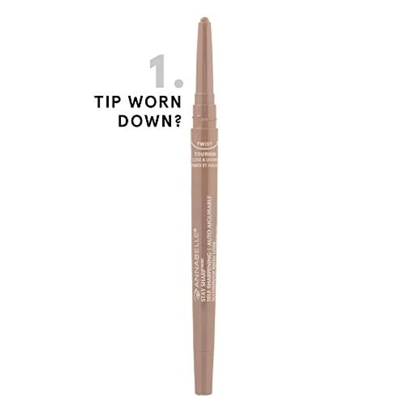 Annabelle Crayon à sourcils hydrofuge Stay Sharp