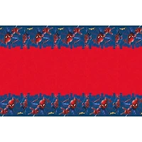 Spider-Man Rectangular Plastic Table Cover, 54" x 84", 1 Tablecover measures 54" x 84"