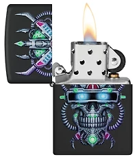 Zippo Cyber Skull Design (48516)