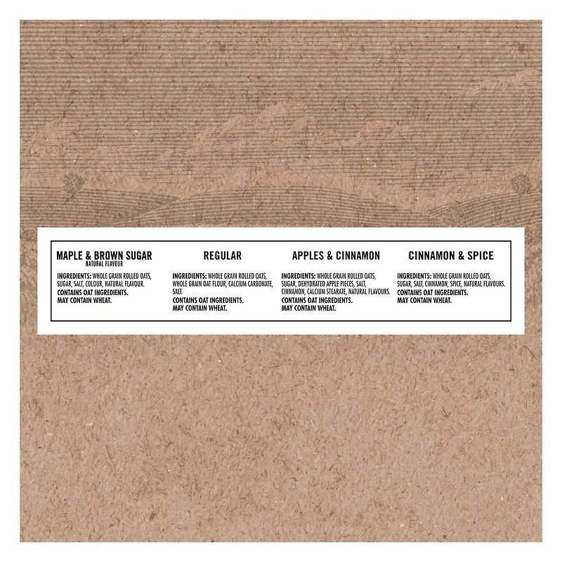 Quaker Gruau Instantane Assortment