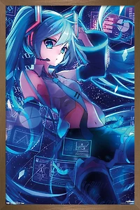 Hatsune Miku - Screens Wall Poster