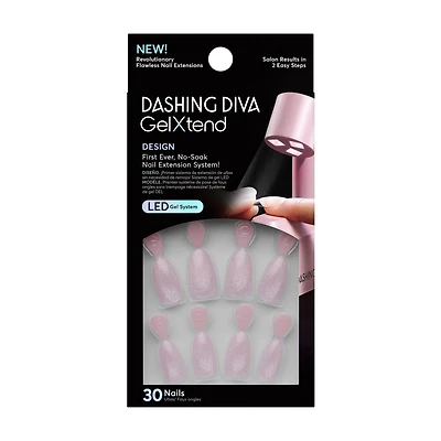 DASHING DIVA - GEL XTEND DESIGN NAILS - BALLET BEAUTY, GelXtend