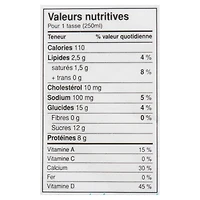 Lait partiellement écrémé 1 % Northumberland 4 L en sac