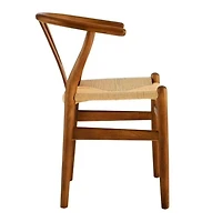 Chaise de salle à manger en bois de la collection Heavenly ENSEMBLE DE 3