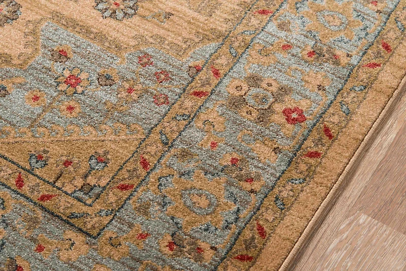 ECARPET Lynda Traditional Runner Rug for Living Room, Bedroom, Dining Room, Entrance, Hallway and More.
