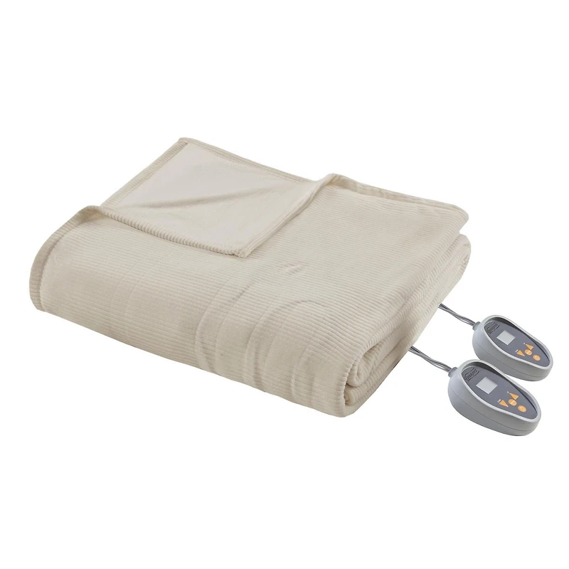 Couverture chauffante en polaire électrique Beautyrest