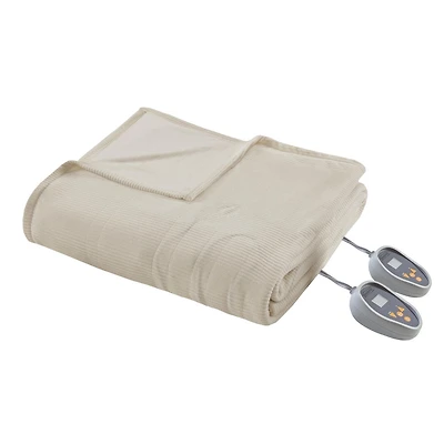 Couverture chauffante en polaire électrique Beautyrest