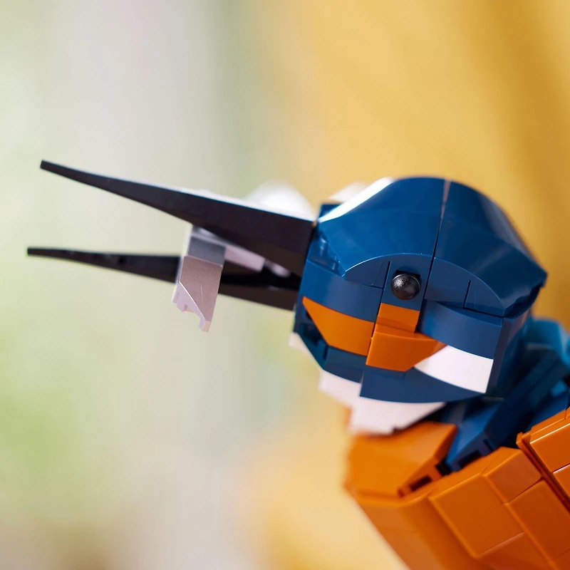 LEGO Icons L’oiseau martin-pêcheur 10331 Ensemble de construction (834 pièces) Comprend 834 pièces, 18+ ans
