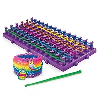 Cra-Z-Art Be Inspired All in One Loom Bead Charm Friendship Bracelet Studio, Beading Craft Kits for Kids