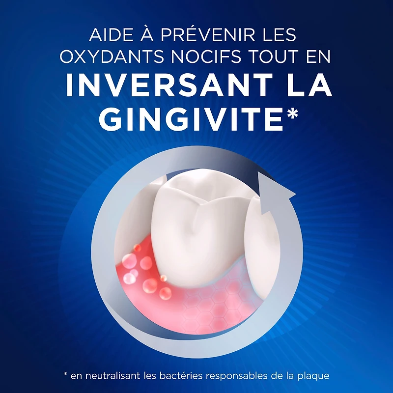 Dentifrice Crest Gum & Enamel Repair, Blanchiment avancé 63 mL