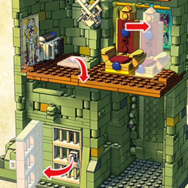 MEGA Masters of the Universe Castle Grayskull - 3410 Pieces