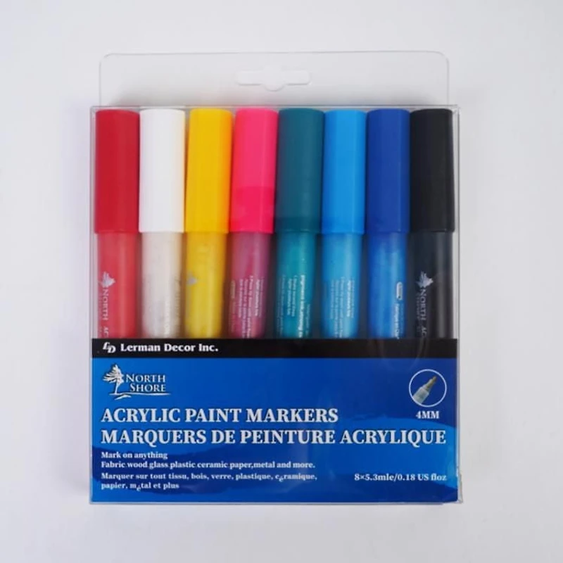 North Shore acrylic markers