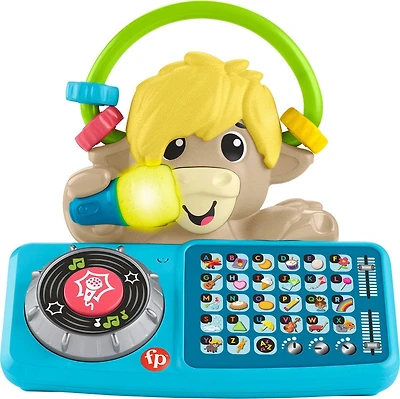 Fisher-Price Link Squad Bop & Groove Tiger Baby Learning Toy with Music & Lights