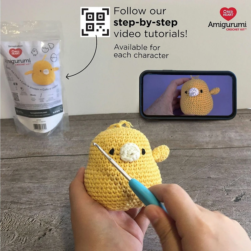 Red Heart™ AMIGURUMI Crochet Collection Kit