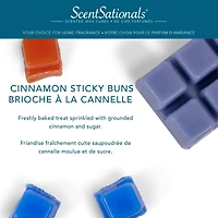 ScentSationals Scented Wax Cubes - Cinnamon Sticky Buns, 2.5 oz (70.9 g)