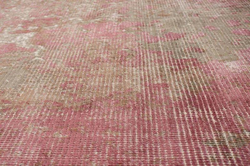 ECARPETGALLERY Tapis Métier Main pour Salon, Salle à Manger et Chambre à Coucher Contemporain Collection Galleria 5'0" x 7'8" en Rose
