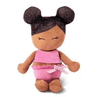 Lullababy Plush Baby Bath Doll Dark-Brown Hair & Warm Skin Tone, LULLABABY PLUSH BATH DOLL - AA
