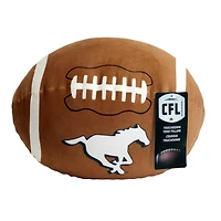 CFL Calgary Stampeders Football Shaped Cushion