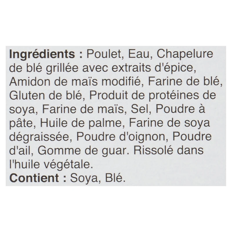 Mina Burgers de poitrine de poulet halal 552 g