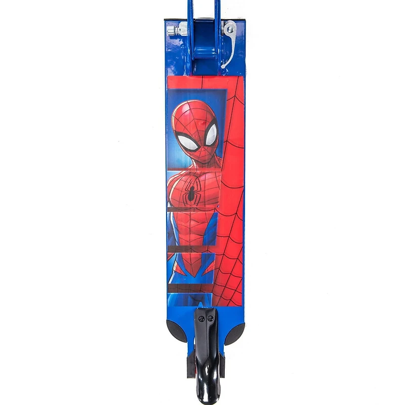 Marvel Spider-Man 2-Wheel Boys’ Inline Folding Aluminum Scooter, by Huffy