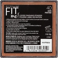 Maybelline New York Fit Me®, Loose Setting Powder, Fit Me Setting Powder
