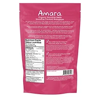 Amara Plant Based Yogurt Smoothie Melts, Carrots Raspberry, Melt in Your Mouth Org Snacks