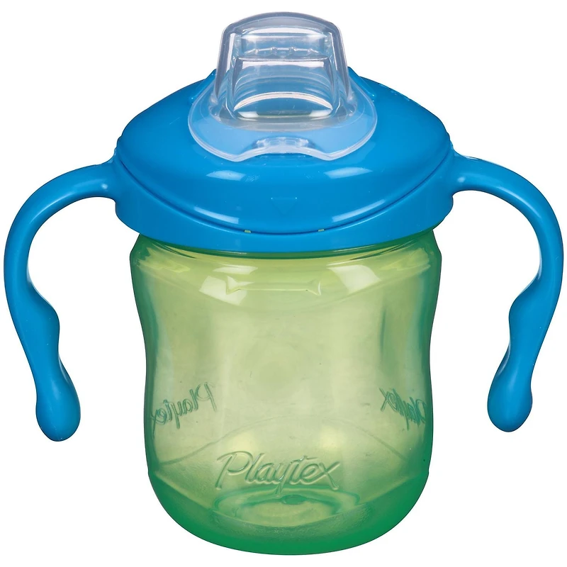 Playtex Baby Sipsters Gobelets d'Apprentissage à Bec Souple Anti-Déversement