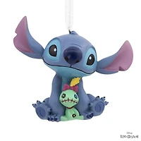 Hallmark Christmas Ornament (Disney Lilo & Stitch Stitch With Scrump)