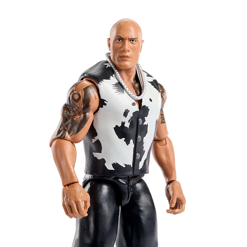 WWE-Figurine articulée The Rock-Main Event Series156 et taille 15cm