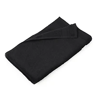 hometrends Solid 100% Cotton Bath Towel, 1 Piece, 550 GSM, Highly Absorbent & Soft Bathroom Black, 30" x 54"