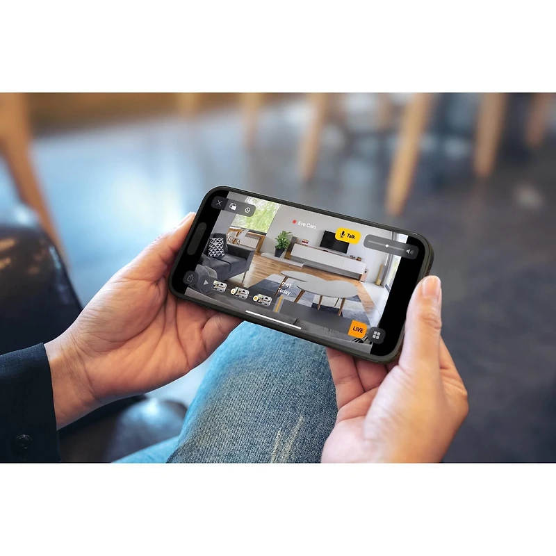 Eve Cam - Caméra intérieure intelligente avec technologie Apple HomeKit Secure Video